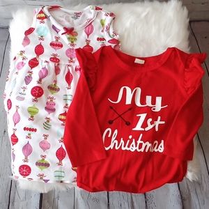 Baby Girls Christmas Pair